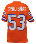 Randy Gradishar Signed Orange T/B Custom Football Jersey w/78 DPOY - GRAJRY302 - Randy Gradishar Signed Orange T/B Custom Football Jersey w/78 DPOY product image