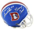Randy Gradishar Signed Denver Broncos Throwback 'D Logo' Riddell Mini Helmet w/Orange Crush - GRAMIN310 - Randy Gradishar Signed Denver Broncos Throwback 'D Logo' Riddell Mini Helmet w/Orange Crush product image