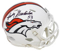 Randy Gradishar Signed Denver Broncos Flat White Matte Riddell Speed Mini Helmet - GRAMIN311 - Randy Gradishar Signed Denver Broncos Flat White Matte Riddell Speed Mini Helmet product image