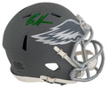 Brandon Graham Signed Philadelphia Eagles SLATE Riddell Speed Mini Helmet - GRAMIN330 - Brandon Graham Signed Philadelphia Eagles SLATE Riddell Speed Mini Helmet product image