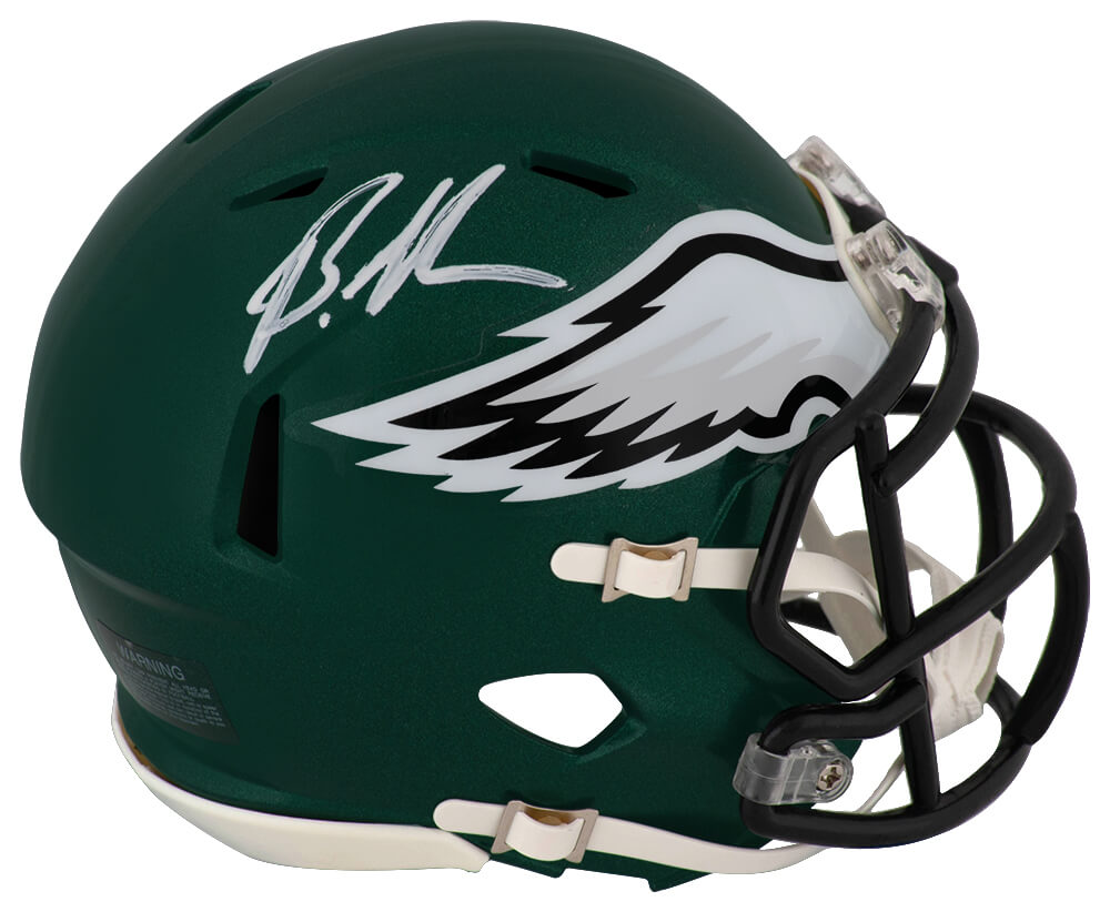 Brandon Graham Signed Philadelphia Eagles Riddell Speed Mini Helmet - GRAMIN331 - Brandon Graham Signed Philadelphia Eagles Riddell Speed Mini Helmet product image