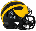 Kenneth Grant Signed Michigan Wolverines Riddell Speed Mini Helmet - GRAMIN340 - Kenneth Grant Signed Michigan Wolverines Riddell Speed Mini Helmet product image