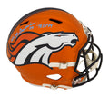 Randy Gradishar Signed Denver Broncos FLASH Riddell Full Size Speed Replica Helmet w/78 DPOY - GRAREP317 - Randy Gradishar Signed Denver Broncos FLASH Riddell Full Size Speed Replica Helmet w/78 DPOY product image