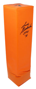 Randy Gradishar Signed Orange Endzone Football Pylon w/DPOY'78 - GRAPYL301 - Randy Gradishar Signed Orange Endzone Football Pylon w/DPOY'78 product image