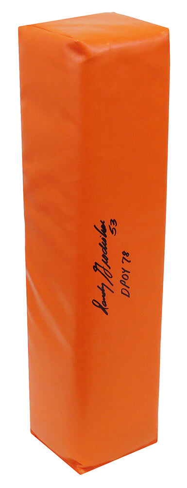 Randy Gradishar Signed Endzone Football Pylon w/DPOY'78 - GRAPYL302 - Randy Gradishar Signed Endzone Football Pylon w/DPOY'78 product image