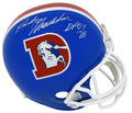 Randy Gradishar Signed Denver Broncos Throwback 'D Logo' Riddell Full Size Replica Helmet w/DPOY'78 - GRAREP310 - Randy Gradishar Signed Denver Broncos Throwback 'D Logo' Riddell Full Size Replica Helmet w/DPOY'78 product image