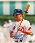 Mike Greenwell Signed Boston Red Sox Holding Bat 8x10 Photo - GRE08P100 - Mike Greenwell Signed Boston Red Sox Holding Bat 8x10 Photo product image