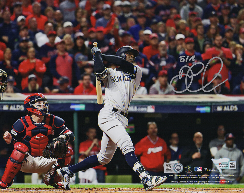 Didi Gregorius Signed Yankees Swinging Action 8x10 Photo (Fanatics) - GRE08P110 - Didi Gregorius Signed Yankees Swinging Action 8x10 Photo (Fanatics) product image