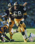 LC Greenwood Signed Pittsburgh Steelers Super Bowl XIV Action vs Rams 8x10 Photo - GRE08P321TW - LC Greenwood Signed Pittsburgh Steelers Super Bowl XIV Action vs Rams 8x10 Photo product image