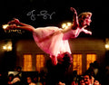 Jennifer Grey Signed Dirty Dancing Lifting Baby 11x14 Photo - GRE11P500 - Jennifer Grey Signed Dirty Dancing Lifting Baby 11x14 Photo product image