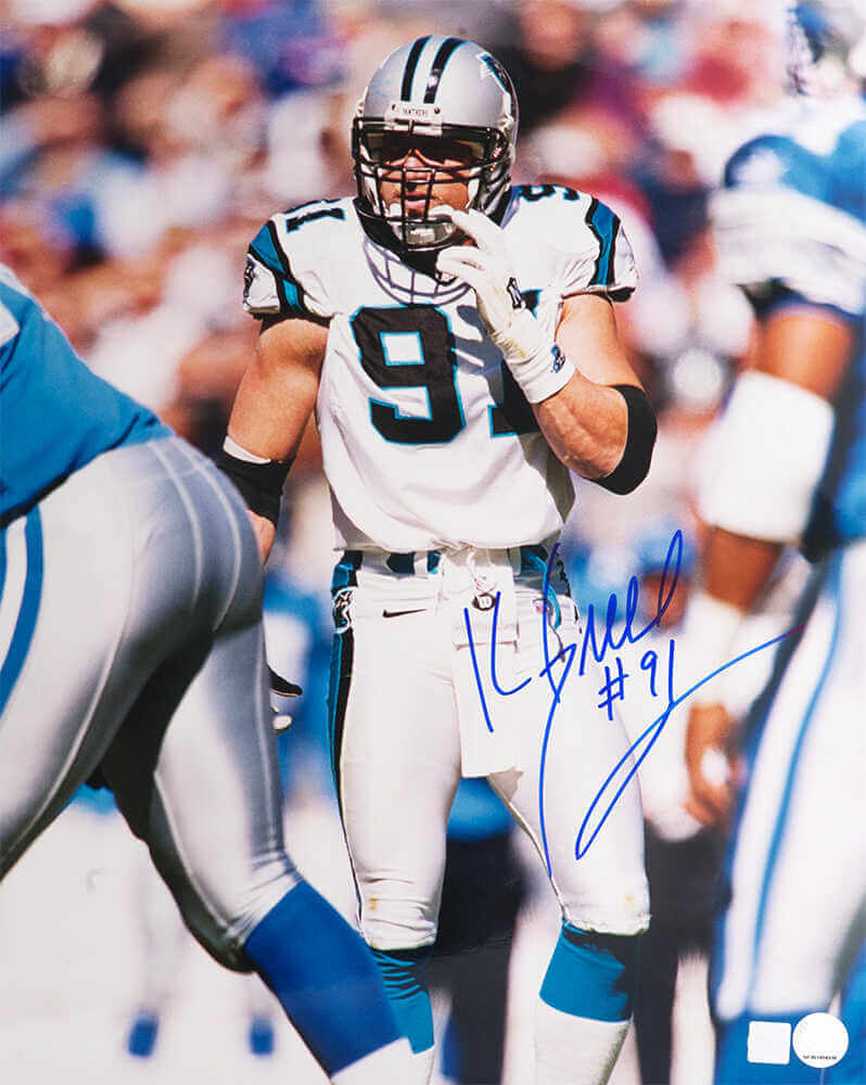 Kevin Greene Signed Carolina Panthers White Jersey Close Up 16x20 Photo - GRE16P320TW - Kevin Greene Signed Carolina Panthers White Jersey Close Up 16x20 Photo product image