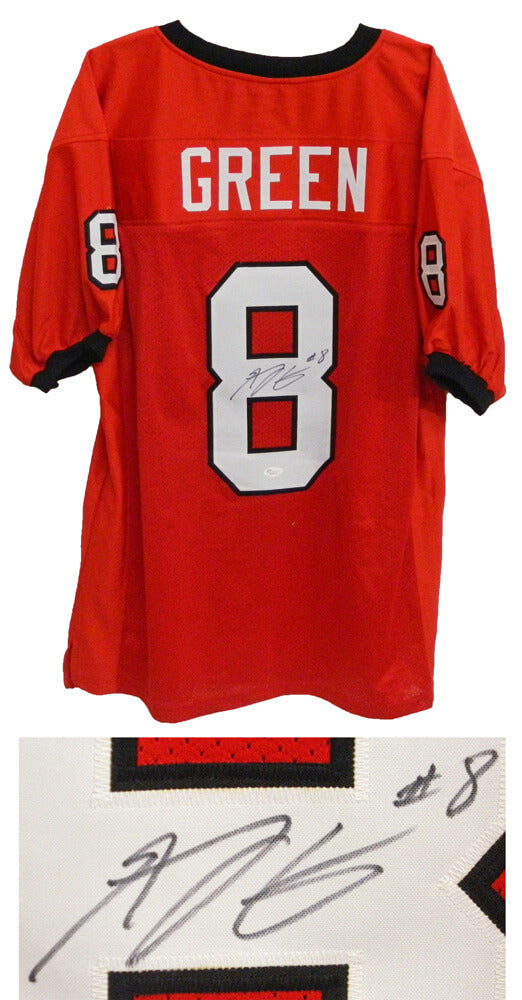 A.J. (AJ) Green Signed Red Custom Jersey - JSA - GREJRY303 - A.J. (AJ) Green Signed Red Custom Jersey - JSA product image