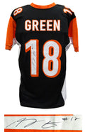 A.J. (AJ) Green Signed Black Custom Football Jersey - GREJRY305 - A.J. (AJ) Green Signed Black Custom Football Jersey product image