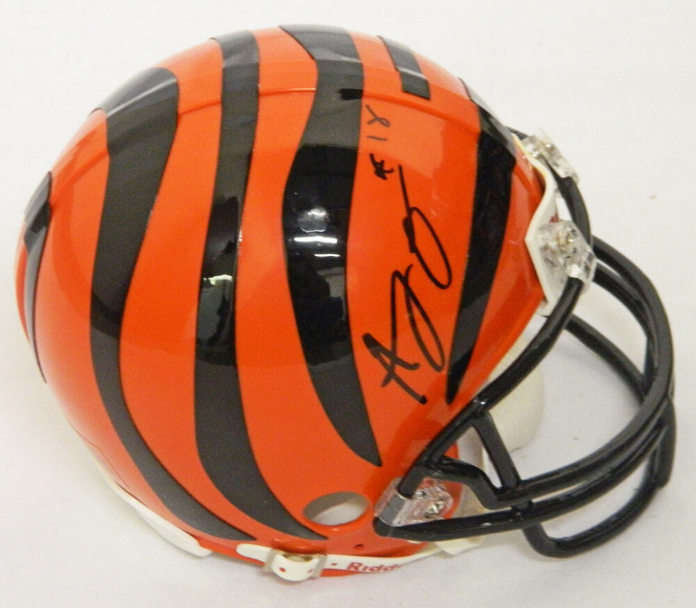 A.J. Green Signed Bengals Riddell Mini Helmet - GREMIN300 - A.J. Green Signed Bengals Riddell Mini Helmet product image