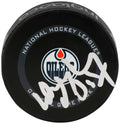 Wayne Gretzky Signed Edmonton Oilers Official Game Hockey Puck - (JSA COA) - GREPUC416 - Wayne Gretzky Signed Edmonton Oilers Official Game Hockey Puck - (JSA COA) product image