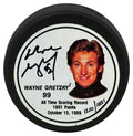 Wayne Gretzky Signed LA Kings All Time Scoring Record Gretzky Image LE #1210/1851 Hockey Puck - (PSA) - GREPUC417 - Wayne Gretzky Signed LA Kings All Time Scoring Record Gretzky Image LE #1210/1851 Hockey Puck - (PSA) product image