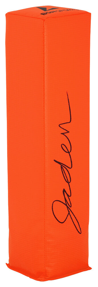 Jaden Greathouse Signed BSN Orange Endzone Football Pylon - GREPYL310 - Jaden Greathouse Signed BSN Orange Endzone Football Pylon product image