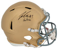 Jaden Greathouse Signed Notre Dame Fighting Irish Riddell Full Size Speed Replica Helmet w/Go Irish - GREREP320 - Jaden Greathouse Signed Notre Dame Fighting Irish Riddell Full Size Speed Replica Helmet w/Go Irish product image