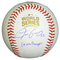 Justin Grimm Signed Rawlings Official 2016 World Series Baseball w/Grimm Reaper - GRIBSB102 - Justin Grimm Signed Rawlings Official 2016 World Series Baseball w/Grimm Reaper product image