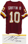 Robert Griffin III Signed Red Custom Jersey - GRIJRY301 - Robert Griffin III Signed Red Custom Jersey product image