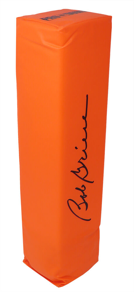 Bob Griese Signed Orange Endzone Football Pylon - GRIPYL300 - Bob Griese Signed Orange Endzone Football Pylon product image