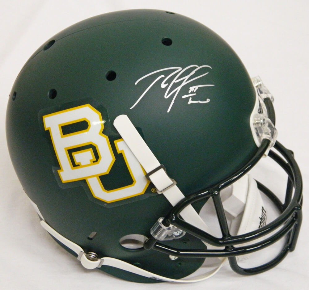 Robert Griffin III Signed Baylor Bears Schutt F/S Replica Helmet - GRIREP302 - Robert Griffin III Signed Baylor Bears Schutt F/S Replica Helmet product image