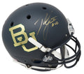 Robert Griffin III Signed Baylor Bears Black Matt Schutt Full Size Replica Helmet (In Gold) - GRIREP304 - Robert Griffin III Signed Baylor Bears Black Matt Schutt Full Size Replica Helmet (In Gold) product image