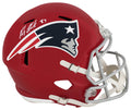 Rob Gronkowski Signed Patriots FLASH Riddell Full Size Speed Replica Helmet - (Radtke) - GROREP303 - Rob Gronkowski Signed Patriots FLASH Riddell Full Size Speed Replica Helmet - (Radtke) product image
