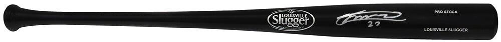 Vladimir Guerrero Jr Signed Louisville Slugger Pro Stock Black Baseball Bat - GUEBAT103 - Vladimir Guerrero Jr Signed Louisville Slugger Pro Stock Black Baseball Bat product image