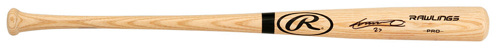 Vladimir Guerrero Jr Signed Rawlings Blonde Baseball Bat - (Beckett) - GUEBAT105 - Vladimir Guerrero Jr Signed Rawlings Blonde Baseball Bat - (Beckett) product image