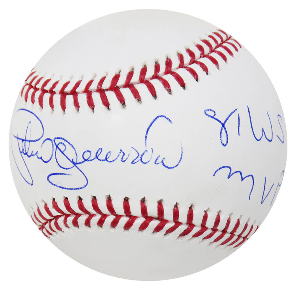 Pedro Guerrero Signed Rawlings Official MLB Baseball w/81 WS MVP - GUEBSB121 - Pedro Guerrero Signed Rawlings Official MLB Baseball w/81 WS MVP product image