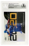 Vladimir Guerrero Jr. Signed Blue Jays 2020 Topps Chrome Update Decade's Next Baseball Card #DNC1 - (Beckett Encapsulated) - GUECAR112 - Vladimir Guerrero Jr. Signed Blue Jays 2020 Topps Chrome Update Decade's Next Baseball Card #DNC1 - (Beckett Encapsulated) product image