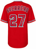 Vladimir Guerrero Sr. Signed Red Custom Baseball Jersey - GUEJRY120 - Vladimir Guerrero Sr. Signed Red Custom Baseball Jersey product image
