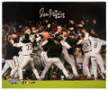 Ozzie Guillen Signed Chicago White Sox 2005 World Series Champions Team Celebration 20x24 Canvas w/05 WS Champs - GUI20P100 - Ozzie Guillen Signed Chicago White Sox 2005 World Series Champions Team Celebration 20x24 Canvas w/05 WS Champs product image