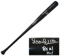 Ozzie Guillen Signed Louisville Slugger Black Baseball Bat w/85 AL ROY - GUIBAT104 - Ozzie Guillen Signed Louisville Slugger Black Baseball Bat w/85 AL ROY product image