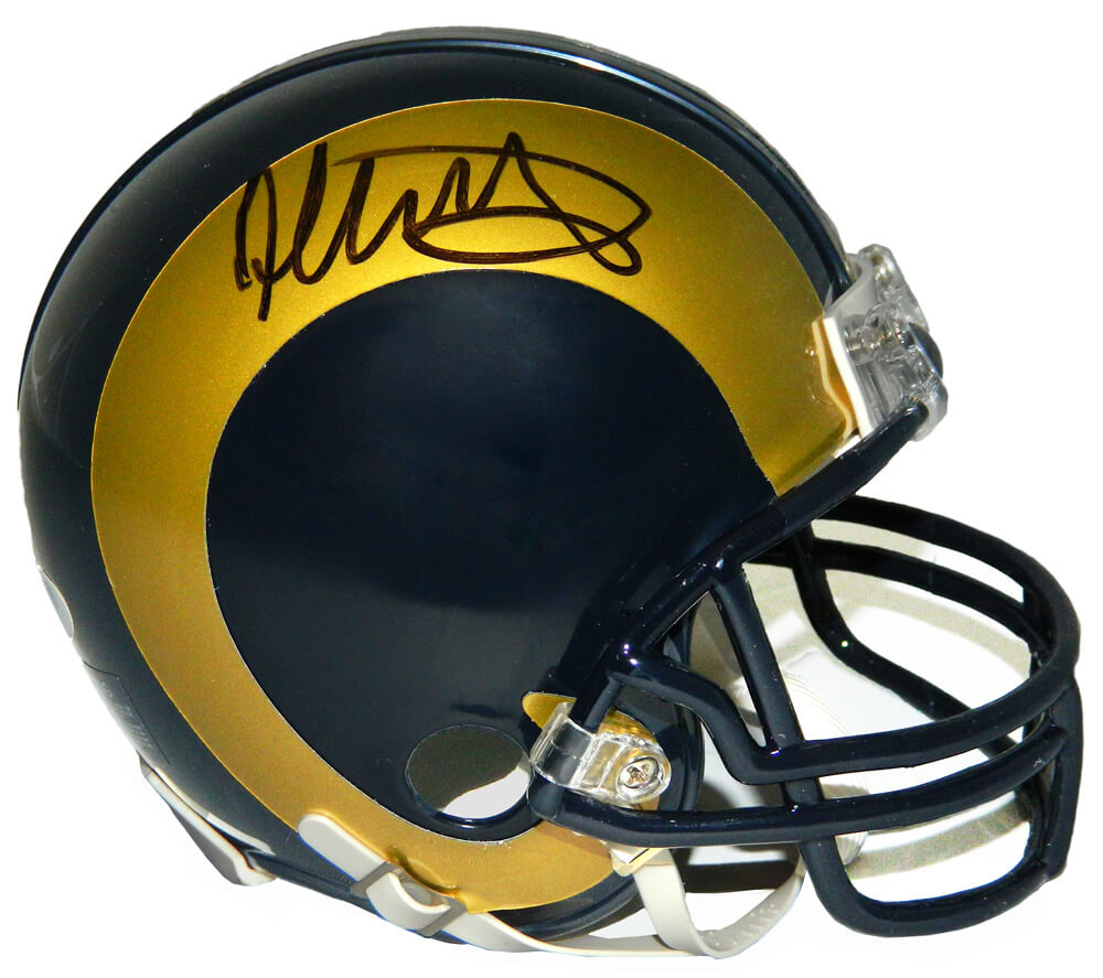 Todd Gurley Signed Los Angeles Rams Riddell Mini Helmet (PSA) - GURMIN301 - Todd Gurley Signed Los Angeles Rams Riddell Mini Helmet (PSA) product image