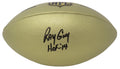 Ray Guy Signed Wilson Duke Gold Metallic Full Size NFL Football w/HOF'14 - GUYFTB303 - Ray Guy Signed Wilson Duke Gold Metallic Full Size NFL Football w/HOF'14 product image