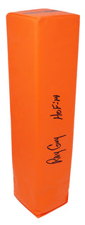 Ray Guy Signed Orange Endzone Football Pylon w/HOF'14 - GUYPYL300 - Ray Guy Signed Orange Endzone Football Pylon w/HOF'14 product image