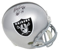 Ray Guy Signed Raiders Riddell Full Size Replica Helmet w/HOF'14 - GUYREP300 - Ray Guy Signed Raiders Riddell Full Size Replica Helmet w/HOF'14 product image