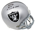 Ray Guy Signed Raiders Riddell Full Size Replica Helmet w/HOF'14, SB XI, XV, XVIII Champs - GUYREP301 - Ray Guy Signed Raiders Riddell Full Size Replica Helmet w/HOF'14, SB XI, XV, XVIII Champs product image