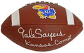 Gale Sayers Signed Kansas Jayhawks Rawlings Full Size Logo Football w/Kansas Comet - SAYFTB307 - Gale Sayers Signed Kansas Jayhawks Rawlings Full Size Logo Football w/Kansas Comet product image