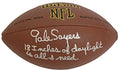 Gale Sayers Signed Wilson NFL Full Size Super Grip Football w/18 Inches Of Daylight. - SAYFTB304 - Gale Sayers Signed Wilson NFL Full Size Super Grip Football w/18 Inches Of Daylight. product image