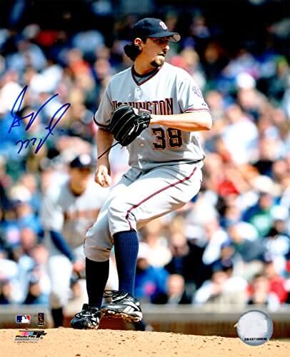 Gary Majewski Signed Nationals Pitching 8x10 Photo - MAJ08P100 - Gary Majewski Signed Nationals Pitching 8x10 Photo product image