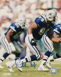 Charles Haley Signed Dallas Cowboys Blue Jersey Action 8x10 Photo - HAL08P302 - Charles Haley Signed Dallas Cowboys Blue Jersey Action 8x10 Photo product image