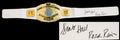 Scott Hall Signed WWE Intercontinental Championship White Replica Belt w/Razor Ramon - HALBLT500 - Scott Hall Signed WWE Intercontinental Championship White Replica Belt w/Razor Ramon product image