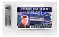 Anthony Michael Hall Signed The Breakfast Club Brian Johnson Shermer High School ID Card - (Beckett Encapsulated) - HALCAR503 - Anthony Michael Hall Signed The Breakfast Club Brian Johnson Shermer High School ID Card - (Beckett Encapsulated) product image