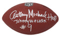 Anthony Michael Hall Signed Wilson Limited Full Size NFL Football w/Johnny Walker #9 - HALFTB510 - Anthony Michael Hall Signed Wilson Limited Full Size NFL Football w/Johnny Walker #9 product image