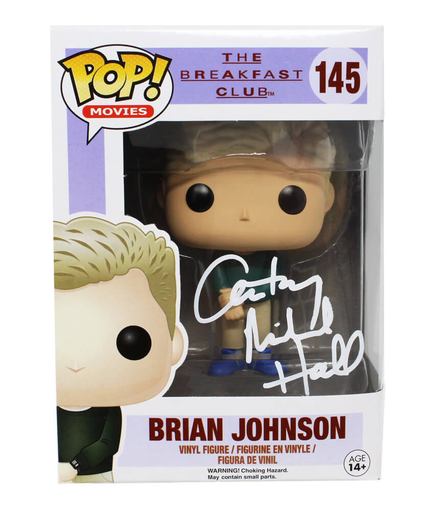 Anthony Michael Hall Signed The Breakfast Club Brian Johnson Funko Pop Doll #145 - HALFUN500 - Anthony Michael Hall Signed The Breakfast Club Brian Johnson Funko Pop Doll #145 product image