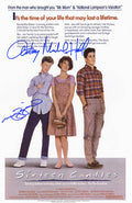 Anthony Michael Hall & Molly Ringwald Dual Signed Sixteen Candles 11x17 Movie Poster - HALPST510 - Anthony Michael Hall & Molly Ringwald Dual Signed Sixteen Candles 11x17 Movie Poster product image