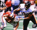Dan Hampton Signed Chicago Bears Super Bowl XX Sack 8x10 Photo w/Danimal - HAM08P302 - Dan Hampton Signed Chicago Bears Super Bowl XX Sack 8x10 Photo w/Danimal product image